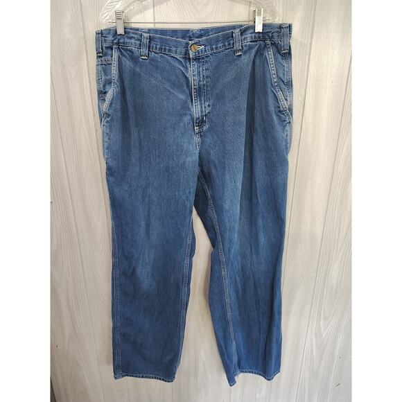 Vintage Carhartt Carpenter Jeans 382-83 36x32 Mexico Dungaree Fit